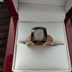 Sterling Silver and 14K Ring